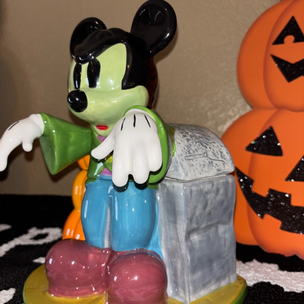 Mickey Mouse Frankenstein Cookie Jar - Picture 3 of 7
